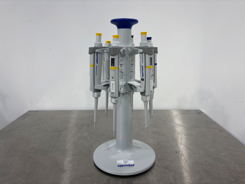 Image of Eppendorf Research Plus Pipettes x6 With Stand